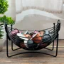 Metal Fruit Vegetable Storage Bowls Snacks Candy Vegetables Baskets Minimalism Wrought Iron Storage Basket Kitchen Home Holder