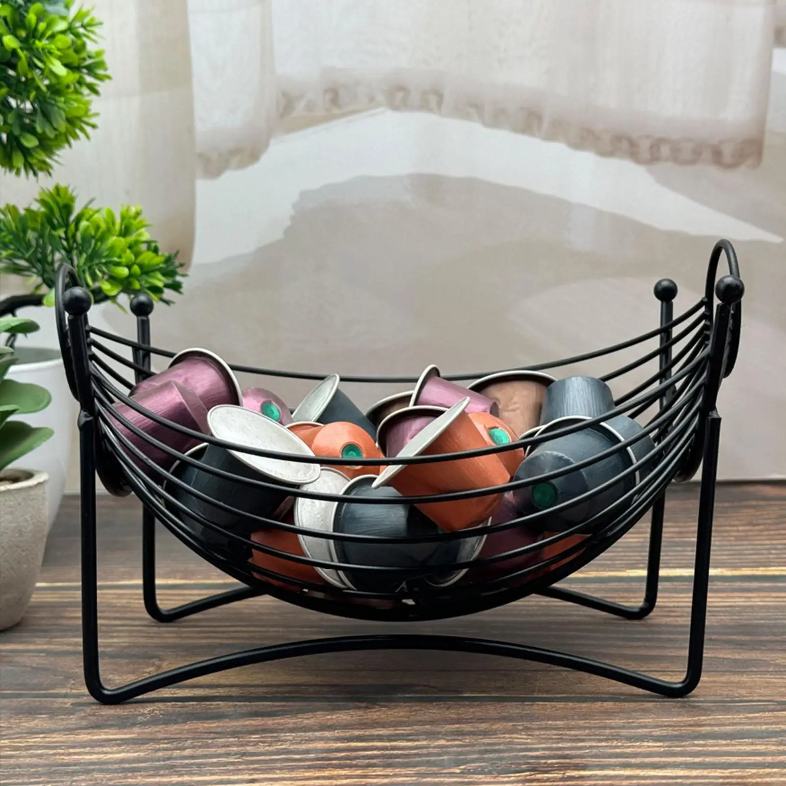 Metal Fruit Vegetable Storage Bowls Snacks Candy Vegetables Baskets Minimalism Wrought Iron Storage Basket Kitchen Home Holder
