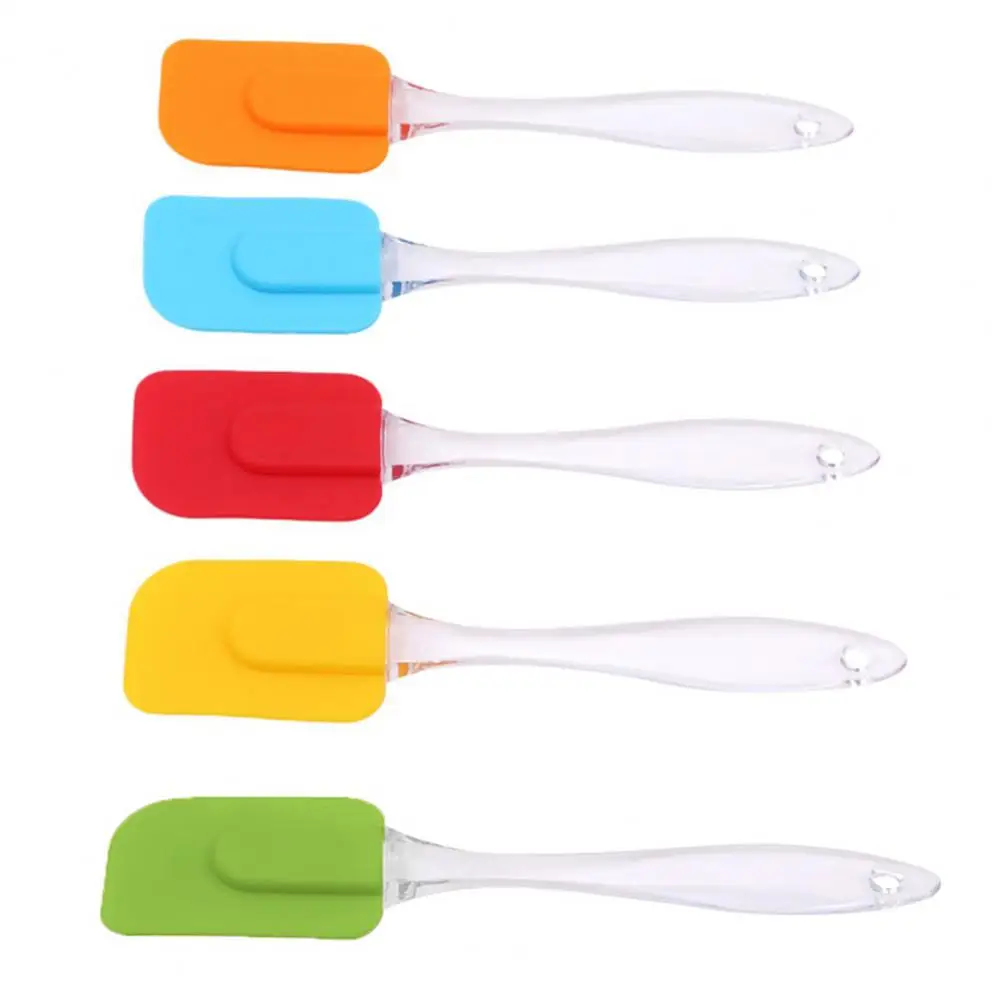 Cake Dessert Spatula Non-stick Butter Mixer Cake Brush Cake Cream Butter Spatula Baking Pastry Tools Food Grade Kitchen Scraper